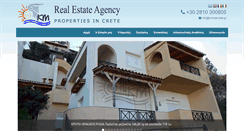 Desktop Screenshot of kmrealestate.gr